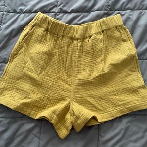 Madewell lightspun easy pull on short